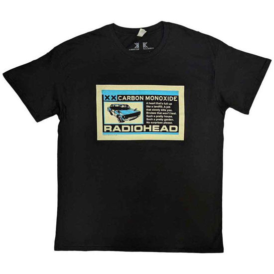 Radiohead Unisex T-Shirt: Carbon Patch - Radiohead - Fanituote -  - 5056368675690 - 