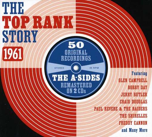 Cover for Various Various Artists · The Top Rank Story 1961 (CD) (2012)