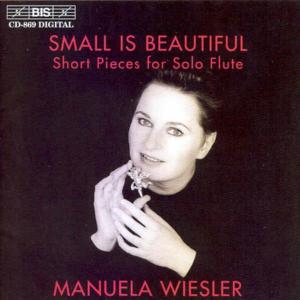 Cover for Manuela Wiesler · Small Is Beautiful (CD) (1997)