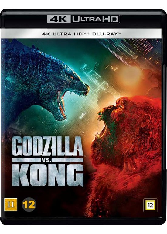 Godzilla vs. Kong - Godzilla - King Kong - Elokuva - Warner - 7333018019690 - perjantai 6. elokuuta 2021