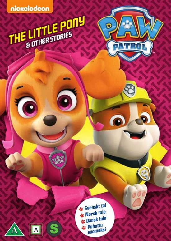 Cover for Paw Patrol · Paw Patrol - The Little Pony &amp; Other Stories (DVD) (2018)