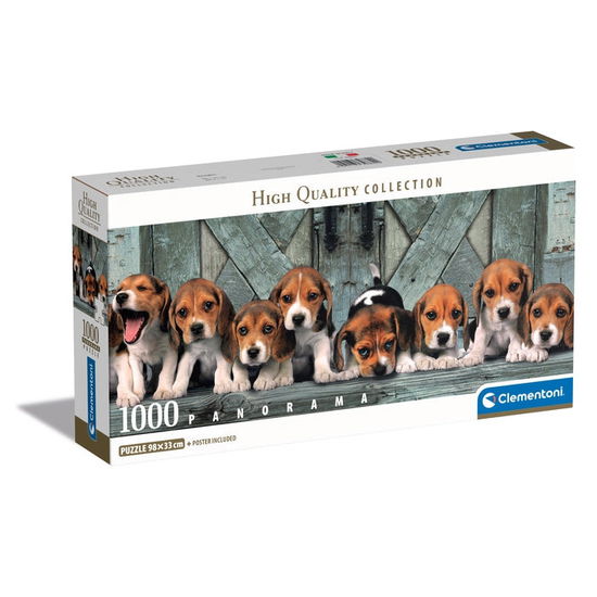 Cover for Clementoni · Beagles - Panorama (Compact Box 1000 stukjes) (GAME) (2024)