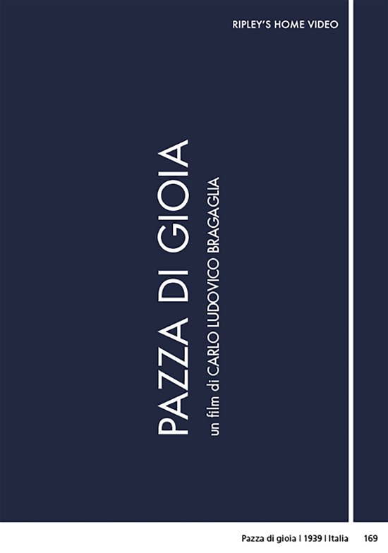 Cover for Pazza Di Gioia (DVD) (2020)