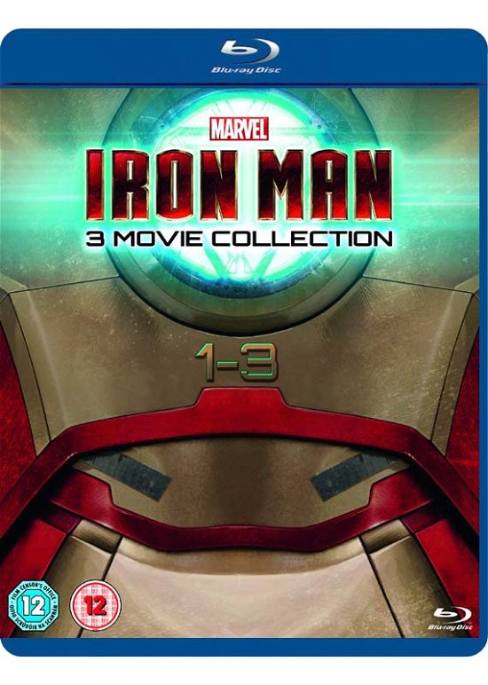 Cover for Iron Man 1-3 (Blu-ray) (2013)