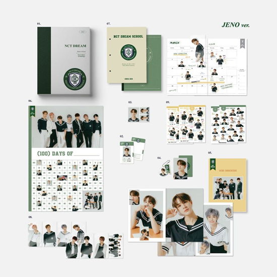 Cover for Nct Dream · 2021 NCT DREAM Back to School Kit (JENO Ver.) (MERCH)