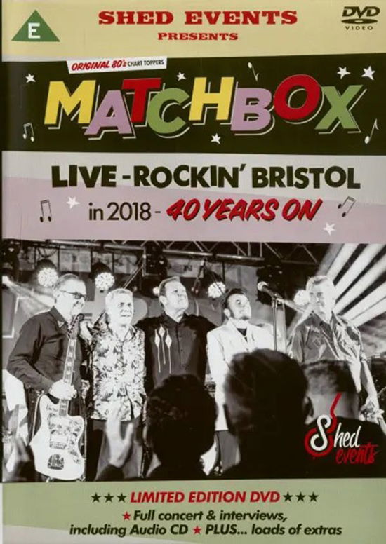 Live - Rockin' Bristol in 2018 - Matchbox - Film - RAUCOUS RECORDS - 9700000434690 - 22 december 2023