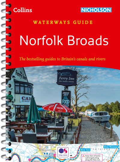 Cover for Nicholson Waterways Guides · Norfolk Broads: For Everyone with an Interest in Britain’s Canals and Rivers - Collins Nicholson Waterways Guides (Spiral Book) (2022)