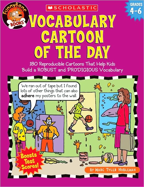 Cover for Marc Nobleman · Vocabulary Cartoon of the Day: 180 Reproducible Cartoons That Help Kids Build a Robust and Prodigious Vocabulary (Paperback Book) (2005)