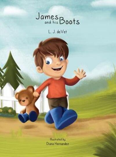 Cover for L J Devet · James and His Boots (Hardcover Book) (2015)