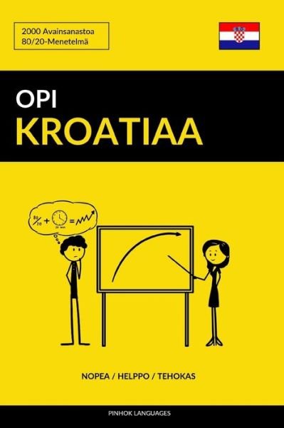 Cover for Pinhok Languages · Opi Kroatiaa - Nopea / Helppo / Tehokas (Paperback Book) (2019)