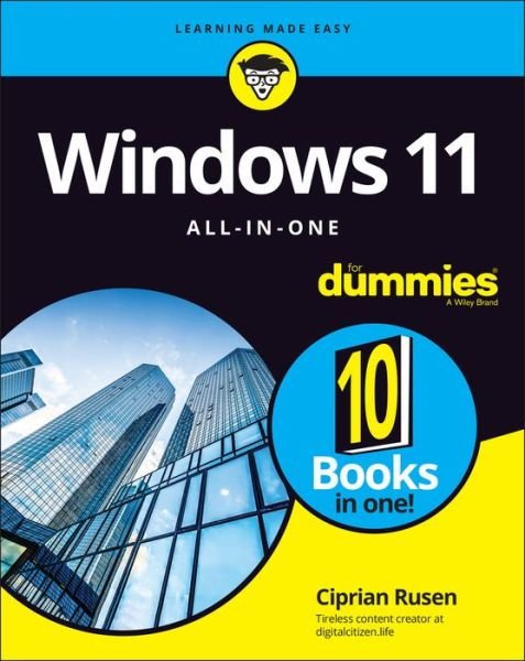 Cover for Ciprian Adrian Rusen · Windows 11 All-in-One For Dummies (Paperback Book) (2022)