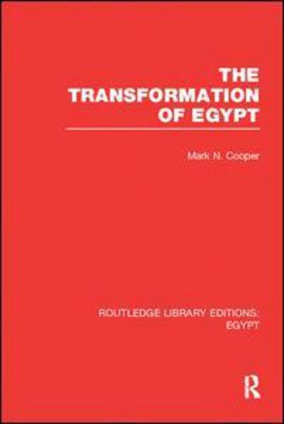 Cover for Mark Cooper · The Transformation of Egypt (RLE Egypt) - Routledge Library Editions: Egypt (Taschenbuch) (2018)