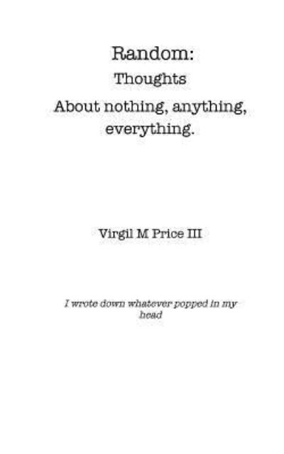 Cover for Virgil M Price Iii · Random (Paperback Book) (2016)