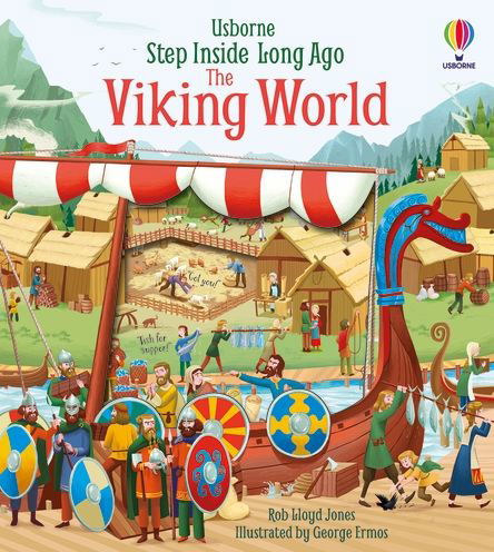 Cover for Rob Lloyd Jones · Step Inside Long Ago The Viking World - Step Inside Long Ago (Kartonbuch) (2022)