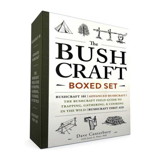 The Bushcraft Boxed Set: Bushcraft 101; Advanced Bushcraft; The Bushcraft Field Guide to Trapping, Gathering, & Cooking in the Wild; Bushcraft First Aid - Bushcraft Survival Skills Series - Dave Canterbury - Bøker - Adams Media Corporation - 9781507206690 - 25. mai 2023