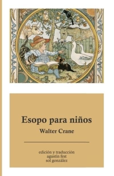 Cover for Walter Crane · Esopo para ninos (Paperback Book) (2016)