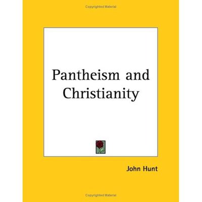 Cover for John Hunt · Pantheism and Christianity (Paperback Book) (1995)