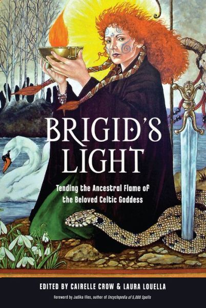 Cover for Cairelle Crow · Brigid'S Light: Tending the Ancestral Flame of the Beloved Celtic Goddess (Paperback Book) (2022)