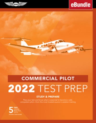 Cover for Asa Test Prep Board · Commercial Pilot Test Prep 2022 (Paperback Book) (2022)