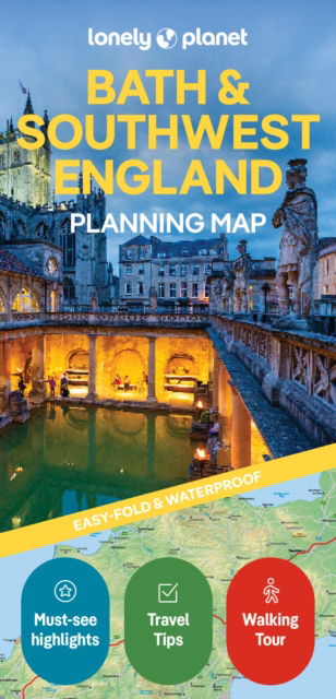 Cover for Lonely Planet · Lonely Planet Bath &amp; Southwest England Planning Map - Map (Map) (2025)