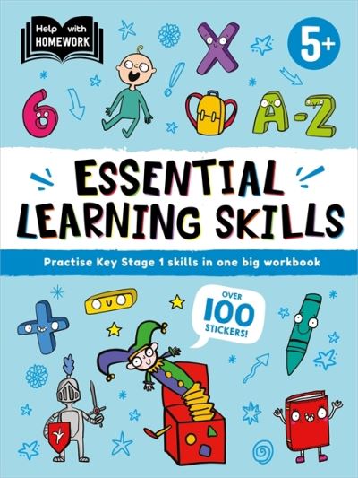 Cover for Autumn Publishing · Help With Homework: Age 5+ Essential Learning Skills - Practise Key Stage 1  skills in one big workbook (Paperback Book) (2024)