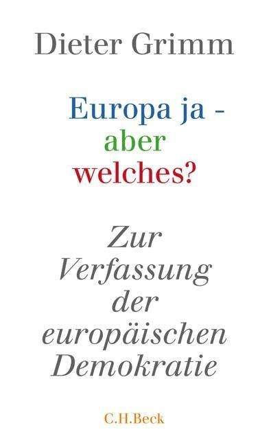 Cover for Grimm · Europa ja - aber welches? (Book)