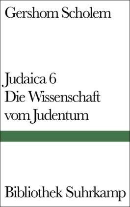 Cover for Gershom Scholem · Bibl.suhrk.1269 Scholem.judaica.6 (Buch)