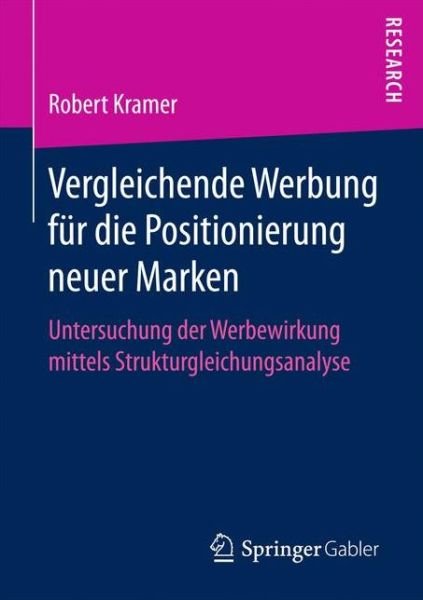 Cover for Kramer · Vergleichende Werbung für die Po (Bog) (2016)
