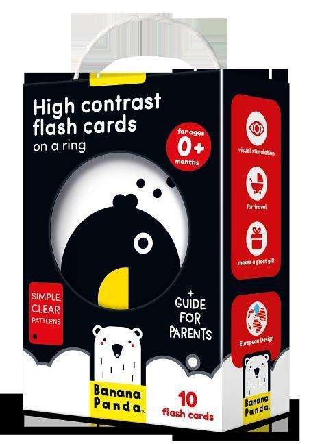 Cover for Banana Panda · High Contrast Flash Cards on a (KORTSPEL) (2020)