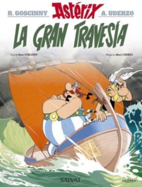 Cover for Rene Goscinny · Asterix in Spanish: La gran travesia (Innbunden bok) (2018)