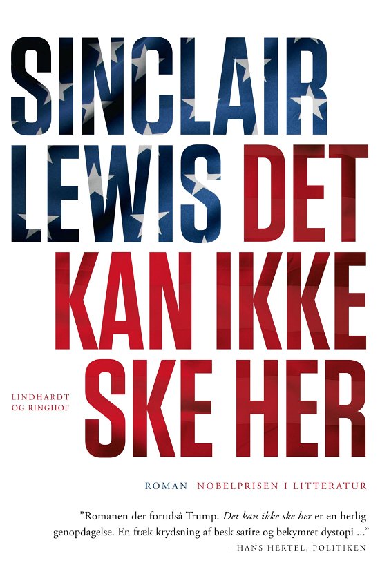 Cover for Sinclair Lewis · Det kan ikke ske her (Sewn Spine Book) [2nd edition] (2020)