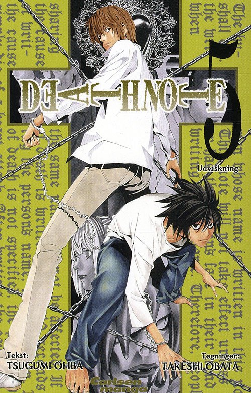 Cover for Tsugumi Ohba · Death Note¤Carlsen manga: Death Note 5: Udviskning (Sewn Spine Book) [1er édition] (2009)