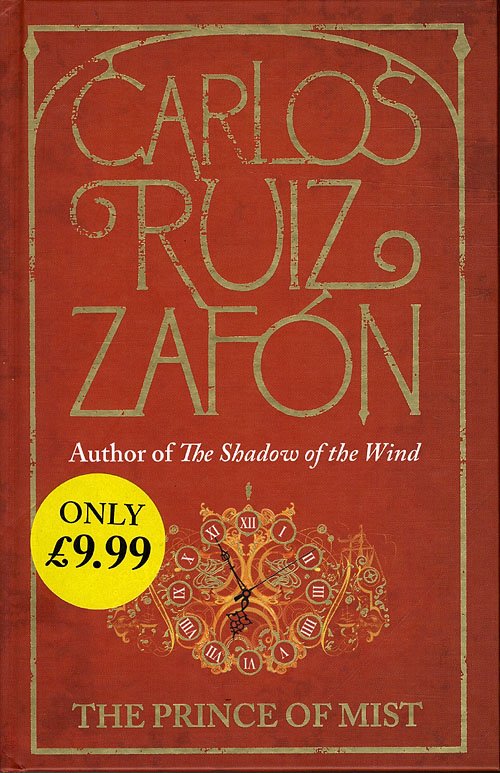 Cover for Carlos Ruiz Zafon · The Prince of the Mist (Paperback Bog) [1. udgave] (2010)