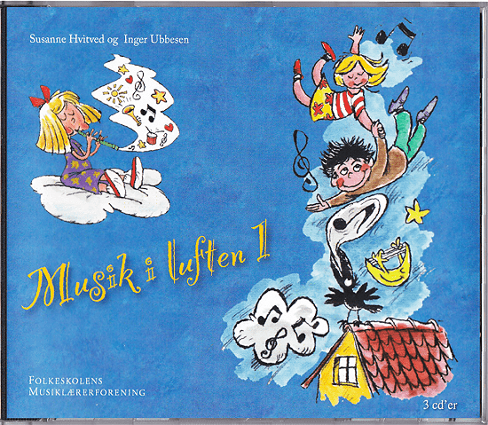 Cover for Inger Ubbesen Susanne Hvitved · Musik i luften 1 (Bok) (2022)