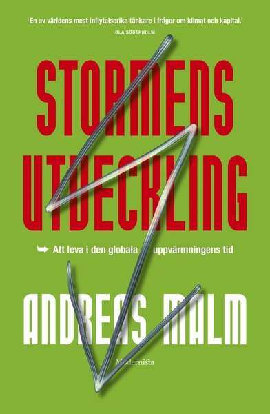 Cover for Andreas Malm · Stormens utveckling (Bok) (2020)