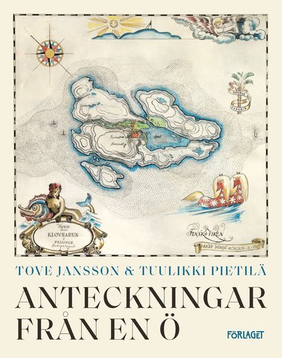 Cover for Tove Jansson · Anteckningar från en ö (Kartor) (2020)