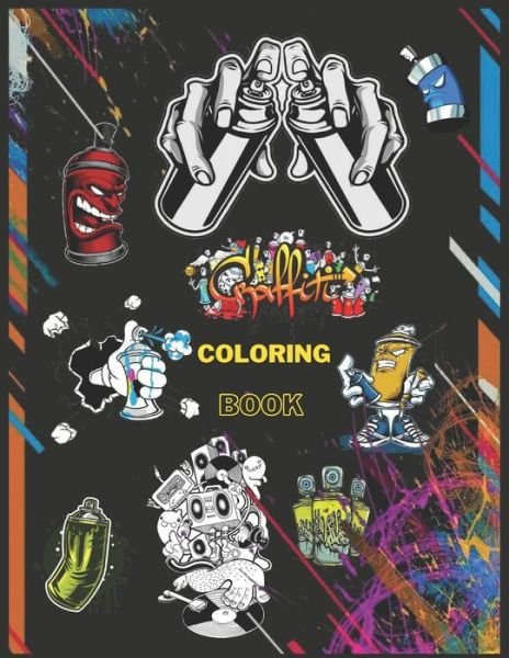 Ghiboub Amin · Graffiti Coloring Book (Paperback Book) (2021)