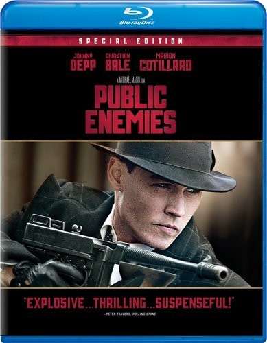 Cover for Public Enemies (Blu-Ray) (2012)