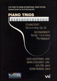 Piano Trio - Tchaikovsky / Rachmaninoff / Gruppman / Kosower - Elokuva - VAI - 0089948439691 - tiistai 31. lokakuuta 2006