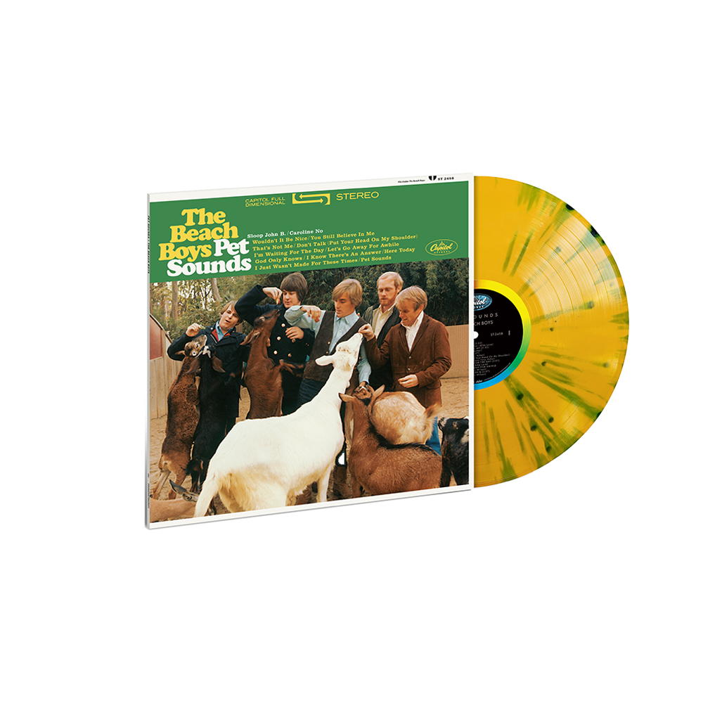 Pet Sounds Yellow & Green Splatter Vinyl edition