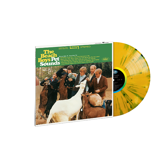 Cover for The Beach Boys · Pet Sounds (LP) [Yellow &amp; Green Splatter Vinyl edition] (2023)