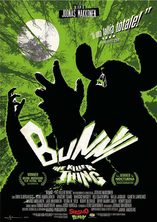 Cover for Ojutkangas, Hamalainen, Tsang, Massey · Bunny The Killer Thing (DVD) (2020)