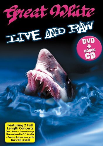 Cover for Great White · Live &amp; Raw: Deluxe (DVD) [Dlx edition] (1990)