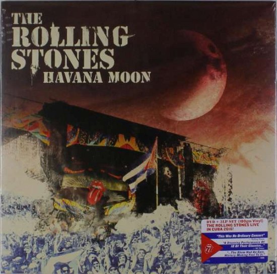Cover for The Rolling Stones · HAVANA MOON (180g) (LP/DVD) (2016)