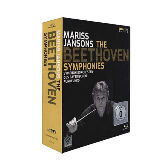 Cover for Beethoven / Karg / Chor &amp; Symphonieorchester Des · Mariss Jansons: Beethoven Symphonies (Blu-ray) [Box set] (2013)