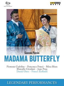 Puccinimadama Butterfly - Giacomo Puccini - Elokuva - ARTHAUS MUSIK - 0807280919691 - perjantai 29. tammikuuta 2016