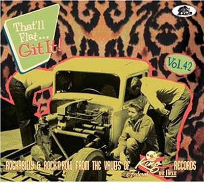 Cover for That'll Flat Git It! Vol. 42: Rockabilly / Various · That'll Flat Git It! 42 (CD) (2023)