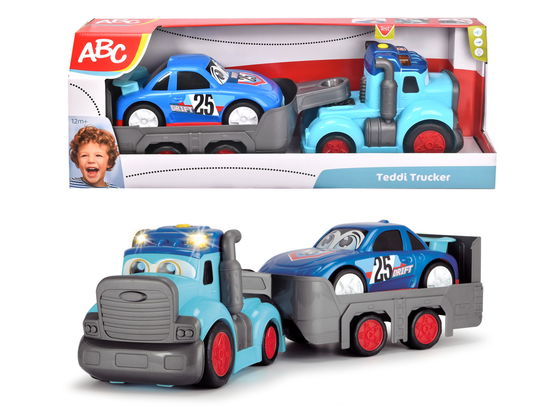 ABC Teddi Trucker Transporter met Raceauto - Abc - Merchandise -  - 4006333074691 - 13. juni 2022