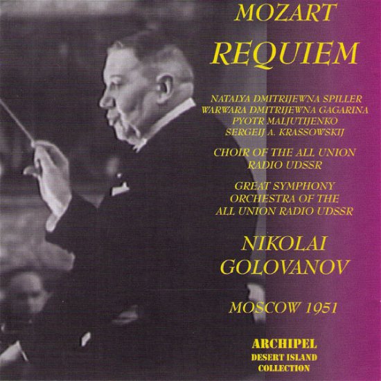 Cover for Mozart / Golovanov · Requiem Kv 626-spiller Gaga (CD) (2012)
