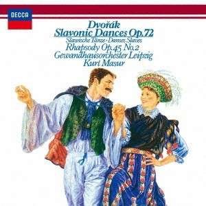 Cover for Kurt Masur · Dvorak: Slavonic Dances Op. 72. Slavo (CD) (2015)